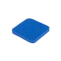 Silver Foam Dressing DermaBlue Foam 2 X 2 Inch Square Sterile 76020214 Each/1 H3704 DermaRite Industries 984132_EA