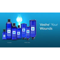 Vashe Wound Cleansing Solution Antimicrobial, 4 oz. Flip Top, NonSterile – Case of 24 Bottles