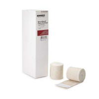Elastic Bandage McKesson 2 Inch X 4-1/2 Yard Standard Compression Double Hook and Loop Closure Tan NonSterile 80858 Box/10 7734 MCK BRAND 1067832_BX