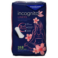 Panty Liner incognitoby Prevail Light Absorbency PVH-626 Bag/26 3130LF First Quality 1184033_BG