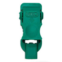 ECG Clip Nikoclip Green Flat Wide-Bodied Plastic Nikotab System NIK-20 Pack/10 8884433400 Nikomed USA 316063_PK