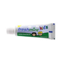 Toothpaste Freshmint kids Bubble Gum Flavor .85 oz. Tube KFFTP85B Box/36 802016 NEW WORLD IMPORTS 998024_BX