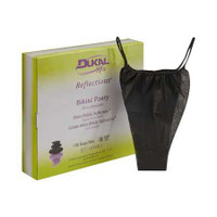 Bikini Panty Reflections Black Disposable 900506-1 Box/100 CS16 Dukal 1052943_BX