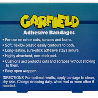 Adhesive Spot Bandage ASO 7/8 Inch Plastic Round Kid Design Garfield Sterile GAR5561-012-000 Case/12 16-I80-12404-S ASO CORPORATION 686700_CS