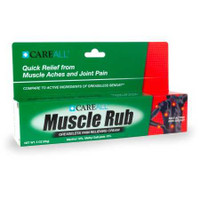 Topical Pain Relief CareAll 10% - 15% Strength Menthol / Methyl Salicylate Ointment 3 oz. MUS3 Case/72 ONC-16 NEW WORLD IMPORTS 871100_CS
