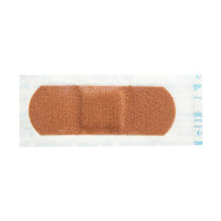Adhesive Strip Tru-Colour 1 X 3 Inch Fabric Rectangle Brown Sterile TCB-NB1500 Case/6000 10447 Tru-Colour Products LLC 1183081_CS