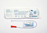 Urethral Catheter Cure Pocket CathCoude Tip Uncoated PVC 16 Fr. 16 Inch M16ULC Case/300 M1-5-1210 CURE MEDICAL 1044623_CS