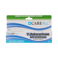 Itch Relief CareALL 1% Strength Cream 1 oz. Tube HYD1 Case/72 DVO100850924 NEW WORLD IMPORTS 838876_CS