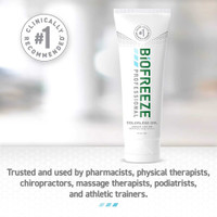 Topical Pain Relief BiofreezeProfessional 5% Strength Menthol Topical Gel 4 oz. 13410 Case/144 441000 Performance Health 1027512_CS