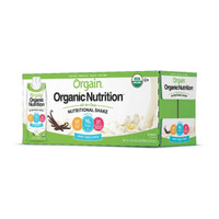 Oral Supplement Orgain Organic Nutritional Shake Sweet Vanilla Bean Flavor Ready to Use 11 oz. Carton 860547000006 Pack/4 63-4024 ORGAIN INC 1039285_PK