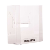 Glove Box Holder McKesson Horizontal or Vertical Mounted 2-Box Capacity Clear 4 X 10 X 10-3/4 Inch Plastic 16-6532 Case/10 DX11820174 MCK BRAND 464712_CS