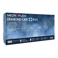 Exam Glove Diamond Grip Plus Small NonSterile Latex Standard Cuff Length Fully Textured White Not Chemo Approved DGP-350-S Case/1000 QT2000 MICROFLEX MEDICAL 365973_CS