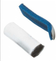 Finger Splint ProCareLarge Without Fastening Left or Right Hand Blue / Silver 79-71927 Each/1 1600- DJO 410073_EA