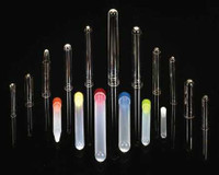 Tubes-R-Us Test Tube Round Bottom Plain 13 X 100 mm 8 mL Without Color Coding Without Closure Polypropylene Tube 214-2313-030 Case/1000 79-95427 Caplugs 999967_CS