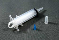 Enteral Feeding / Irrigation Syringe AMSure 60 mL Poly Pouch Catheter Tip Without Safety AS015 Case/50 900408 Amsino International 687450_CS
