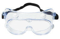 Protective Goggles 3M Clear Tint Polycarbonate Lens Elastic Strap One Size Fits Most 40660-00000-10 Box/10 HSK-814-05 3M 697106_BX