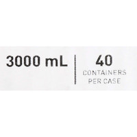 24 Hour Urine Specimen Collection Container McKesson Polypropylene 3 000 mL 101 oz. Screw Cap Unprinted NonSterile 16-9528 Case/40 0165L22 MCK BRAND 487964_CS