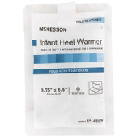 Instant Infant Heel Warmer McKesson Heel One Size Fits Most Nylon Cover / Polyethylene Disposable 59-45HW Box/25 23-DR15 MCK BRAND 521487_BX