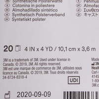 Cast Padding Undercast 3M 4 Inch X 4 Yard Polyester NonSterile CMW04 Roll/1 416739 3M Ortho 374555_RL