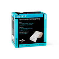 Dressing Retention Tape with Liner MedFix Water Resistant Nonwoven 2 Inch X 11 Yard White NonSterile MSC4002 Each/1 04-810-001 MEDLINE 684035_EA