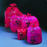 Infectious Waste Bag McKesson 30 to 33 gal. Red Bag Polymer Film 31 X 41 Inch 03-4405 Case/250 VED-222 MCK BRAND 184665_CS