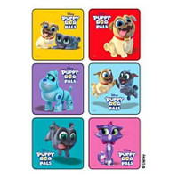 Kids Love Stickers75 per Unit Puppy Dog Pals Sticker 1709P Pack/75 1652 BLA S/M Medibadge 1102530_PK