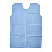 Patient Exam Gown Medium / Large Blue Disposable 70228N Case/50 267014 Graham Medical Products 247351_CS