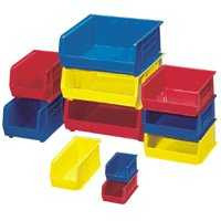 Storage Bin AkroBinsBlue Industrial Grade Polymers 7 X 14-3/4 X 16-1/2 Inch 30250BLUE Carton/6 47147 AKRO-MILS 164566_CT