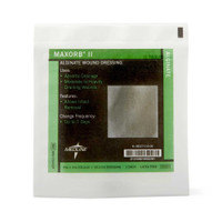 Calcium Alginate Dressing MaxorbII 4 X 4 Inch Square Calcium Alginate Sterile MSC7344EP Case/50 55046 MEDLINE 874897_CS