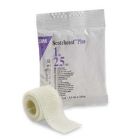 Cast Tape 3M Scotchcast Plus 1 Inch X 6 Foot Fiberglass / Resin White 82001 Box/10 685773 3M Ortho 979847_BX