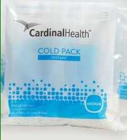 Instant Cold Pack Cardinal Health Non-Sweat General Purpose Medium 6 X 6-1/2 Inch Plastic / Ammonium Nitrate / Water Disposable 11445-020B Case/32 5000SA Cardinal 1051394_CS
