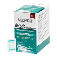 Antacid Medi-First420 mg Strength Tablet 500 per Box 80213 Box/1 01-670TLGM MEDIQUE PRODUCTS 498781_BX