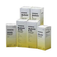 Regent Strips MultistixBlood Glucose Ketone Leucocytes Nitrite Protein pH and Specific Gravity 100 per Bottle 10337913 Case/24 Dec-41 Siemens 153684_CS