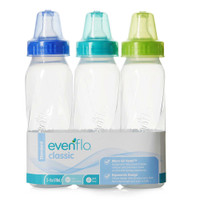 Baby Bottle Evenflo Classic 8 oz. Plastic 1219311C Case/36 UL-315-M Evenflo 1149238_CS