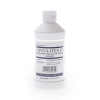 Surgical Scrub Solution Dyna-Hex 416 oz. Bottle 4% Strength CHG Chlorhexidine Gluconate NonSterile 1061DYN16MED Case/12 HCR62STB Xttrium Laboratories 553879_CS