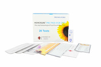 Rapid Test Kit HemosureColorectal Cancer Screening Fecal Occult Blood Test iFOB or FIT Stool Sample 20 Tests PRE-PACK IFOB20 Box/1 8887605189 Hemosure 665868_BX