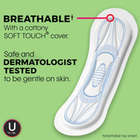 Feminine Pad U by KotexSecurity Maxi / Overnight Heavy Absorbency 01404 Case/8 115203 Kimberly Clark 971266_CS