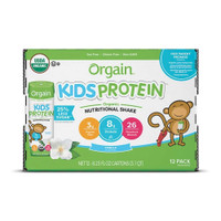 Pediatric Oral Supplement Orgain Kids Protein Organic Nutritional Shake Vanilla Flavor 8.25 oz. Carton Ready to Use 851770003100 Case/12 6-1222-ISOSAF ORGAIN INC 1104610_CS