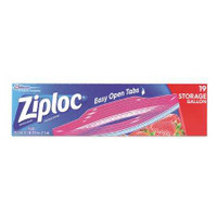 Reclosable Bag Ziploc 9.6 X 12.1 Inch Plastic Clear Zipper Closure SJN314467 Case/228 487590199 Lagasse 1078033_CS