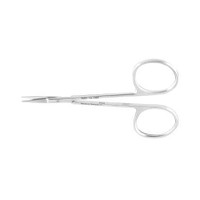 Iris Scissors Miltex 4 Inch Length OR Grade German Stainless Steel NonSterile Finger Ring Handle Straight Blade Sharp Tip / Sharp Tip 5-300 Each/1 610112 Miltex 126221_EA