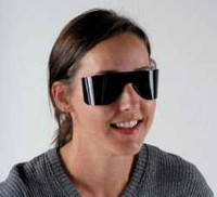 Post Mydriatic Glasses Easy Eyes Roll Ups Bronze Tint Film Lens Slip-in One Size 250-808 Pack of 1 DSH80 Easy Eyes Roll Ups 670277_EA