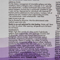 Oral Supplement / Tube Feeding Formula KetoVie Peptide 4 1 Unflavored Ready to Use 8.5 oz. Carton 50303 Case/30 28007S Cambrooke Therapeutics 1115256_CS