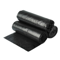 Trash Bag Colonial Bag 60 gal. Black HDPE 22 Mic. 38 X 58 Inch X-Seal Bottom Coreless Roll HCR62STB Roll/15 980964 COLONIAL BAG CORPORATION 980390_RL