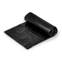 Trash Bag Colonial Bag 60 gal. Black HDPE 22 Mic. 38 X 58 Inch X-Seal Bottom Coreless Roll HCR62STB Roll/15 980964 COLONIAL BAG CORPORATION 980390_RL