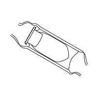 Ice Bag General Purpose Small 5 X 12 Inch Stay-Dry Material Reusable 33495 Case/50 420794 O&M Halyard Inc 280650_CS