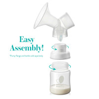 Breast Pump Adapter Evenflo 5142112 Case/12 8665 Evenflo 1146791_CS