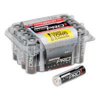 Alkaline Battery RayovacUltra Pro AA Cell 1.5V Disposable 24 Pack ALAA-24PPJ Case/288 Energizer LLC 1180464_CS