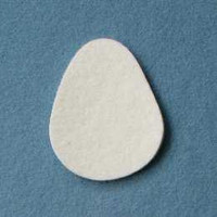 Protective Pad McKesson Size 106 - Large Adhesive Foot 9217 Case/2000 6715- MCK BRAND 1111081_CS
