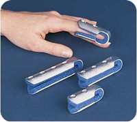 Finger Cot Splint Blue S01556 Pack/12 S01556 735917_PK