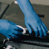 Utility Glove Small Latex / Nitrile Blue 13 Inch Straight Cuff NonSterile 24-0310-0 Dozen/12 24-0310-0 199695_DZ